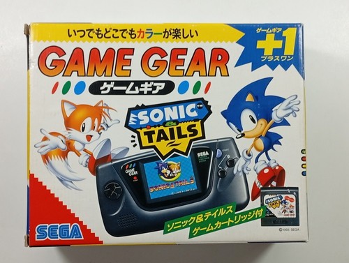 Console sega game gear sonic - game, &