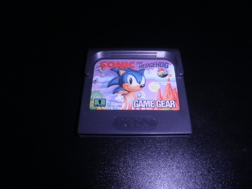 Sega game gear sonic - sega,