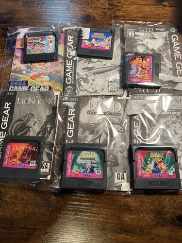Lotto giochi sega game gear - sega,