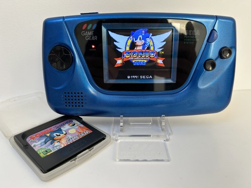 Game gear custodia blu - game,