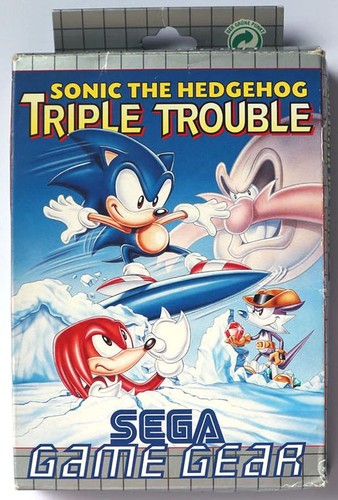 Sonic triple trouble game - trouble, gear
