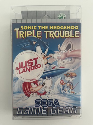 Sega game gear sonic triple - gear,