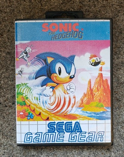 Sega game gear sonic - game, 1