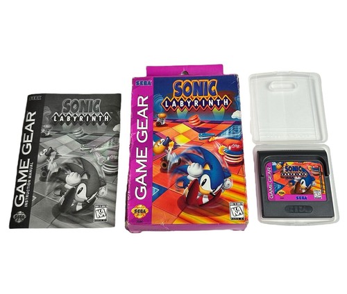 Sonic labyrinth sega game - labyrinth, (sega