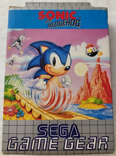 Sega game gear sonic - game,