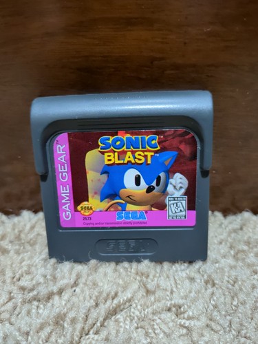 Sega sonic blast the - sonic,
