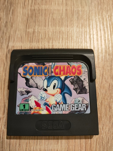 Sega game gear sonic the - game,