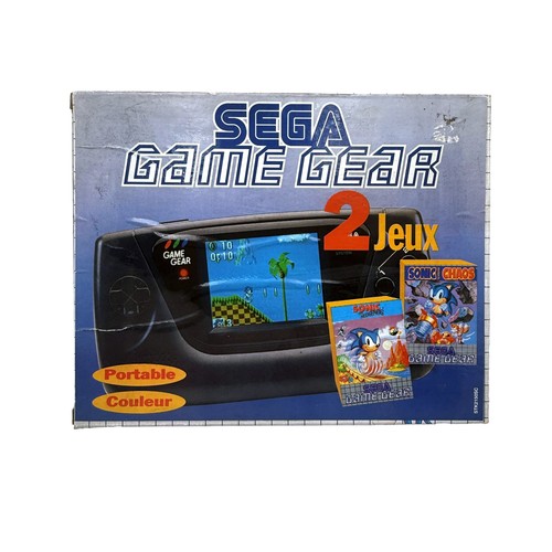 Console sega game gear sonic - game,