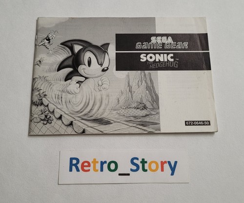 Sega game gear sonic the - sega,