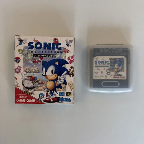 Sonic sega game gear japan - sonic,