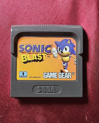 Sonic blast sega game gear - blast,