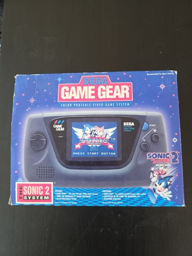 Sega game gear - game, handheld