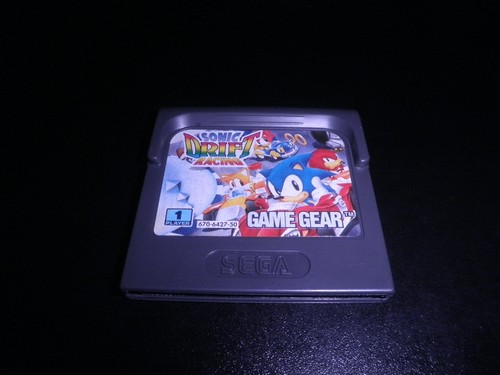 Sega game gear sonic drift - game,