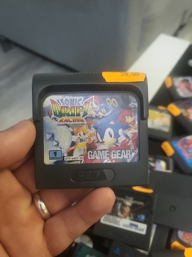 Sega game gear sonic - game, drift