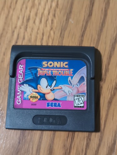 Sega game gear sonic - game,