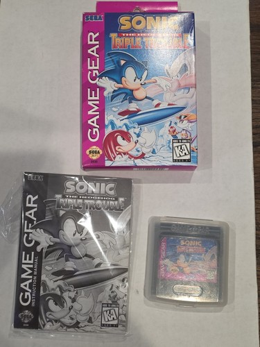 Sega game gear sonic - game,
