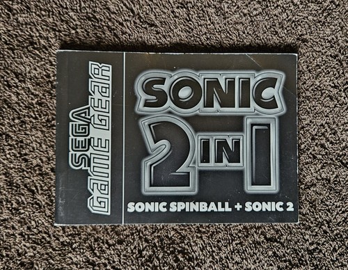 Notice sonic game - in, 1