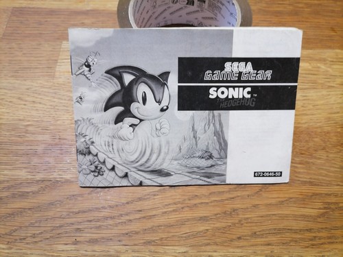 Notice manual sonic - sonic, the