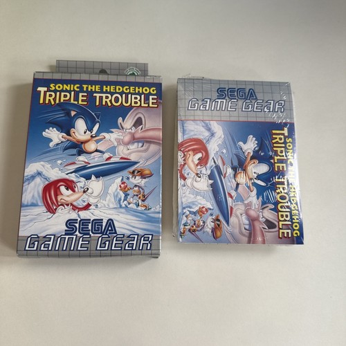 Sonic triple trouble sega - -,